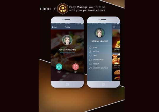 Eat Order Fresh Fast Tasty App 