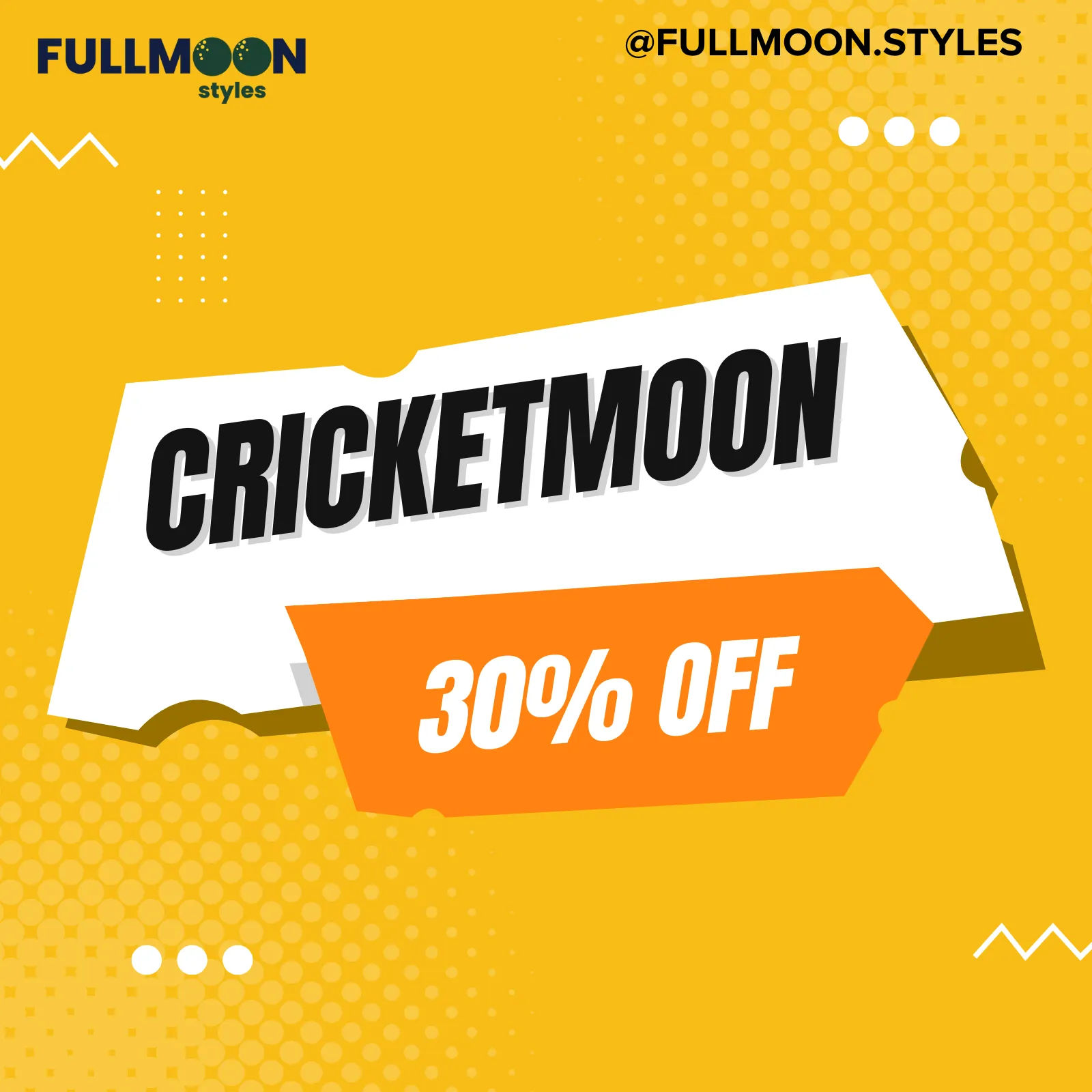 Cricket moon reward card