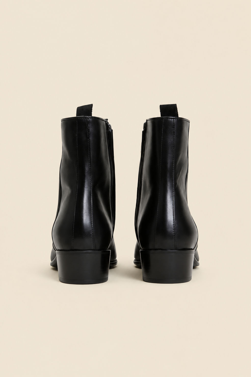 City Boots - handcrafted premium leather city boots in Black - view 7