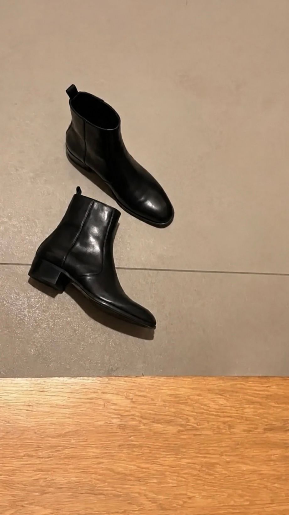 City Boots - handcrafted premium leather city boots in Black - view 5