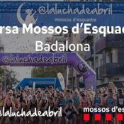 Cursa Mossos d'esquadra La lucha de Abril