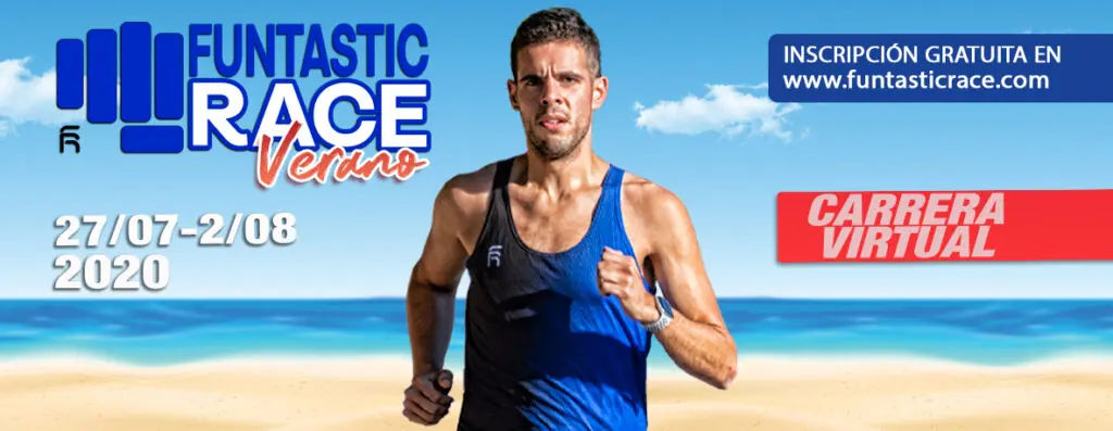 Cartel Carrera Vitual Funtastic Race
