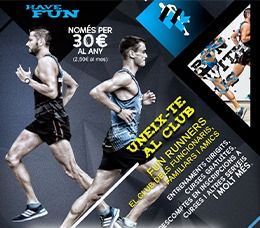 Cartel Captación de socios Club Fun Runners