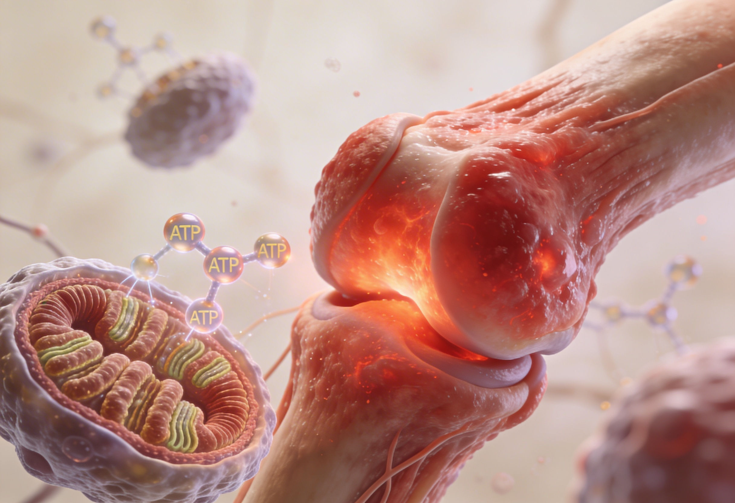 Cellular inflammation and mitochondrial dysfunction contributing to chronic pain