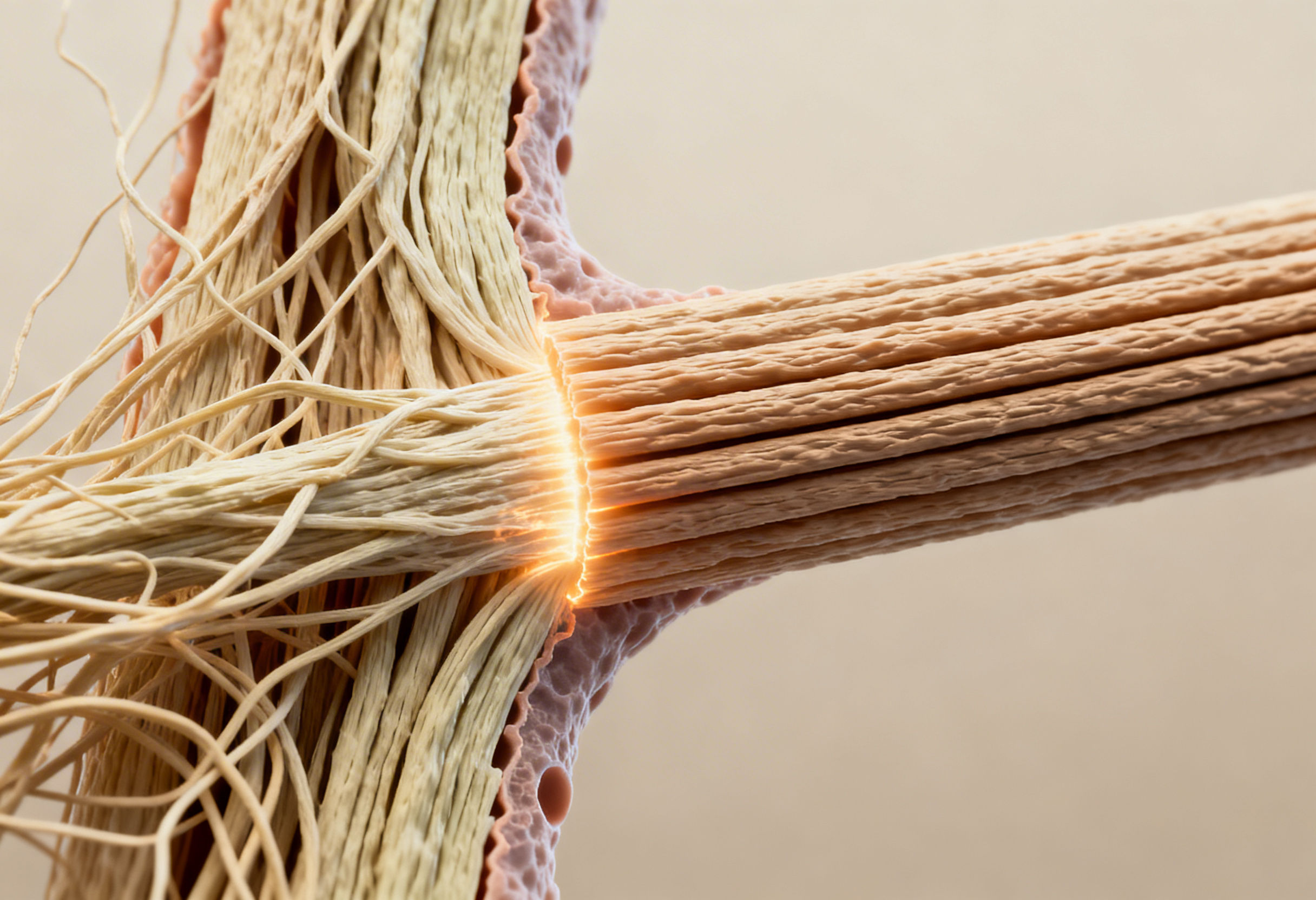 Collagen fiber regeneration after prolotherapy treatment