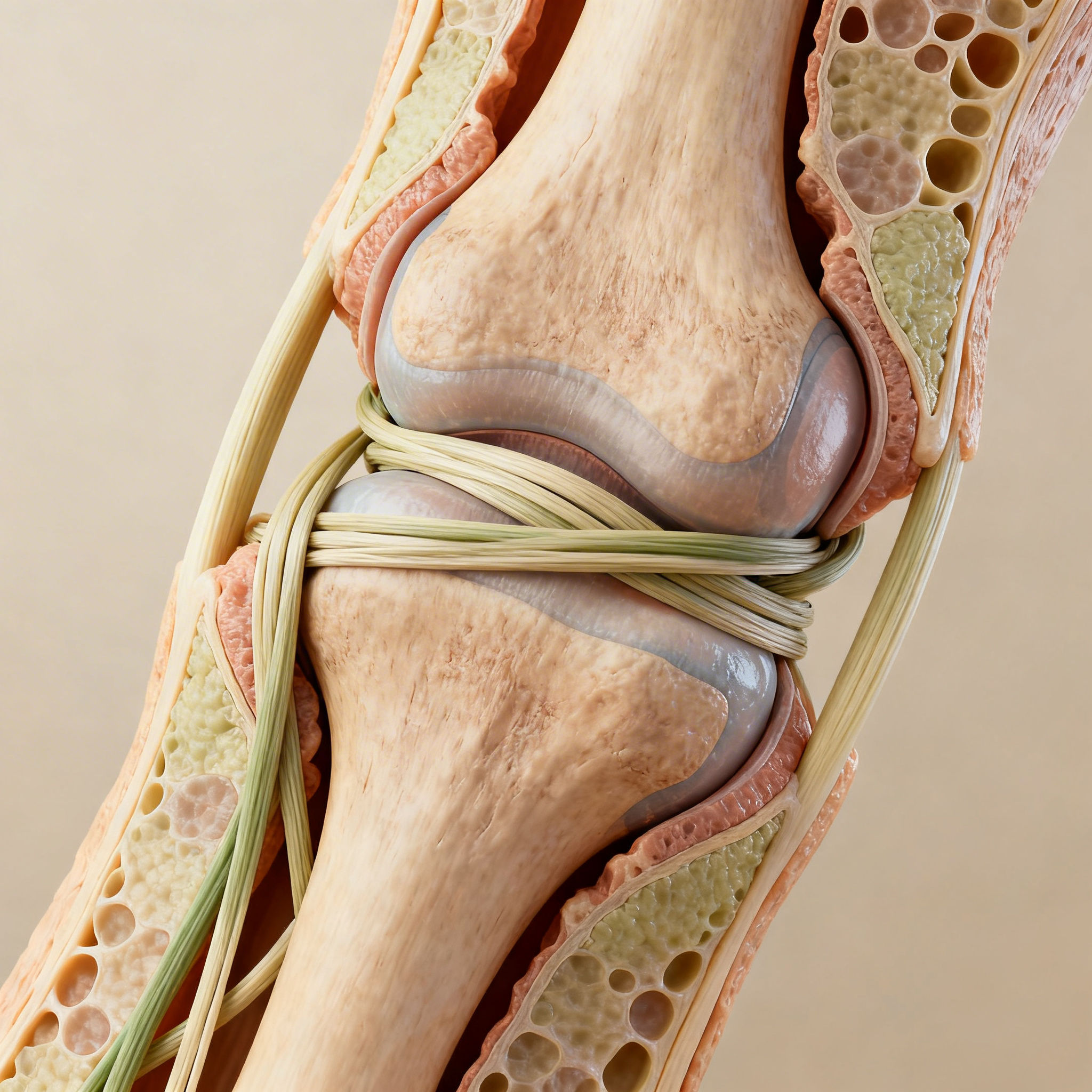 Collagen remodeling and ligament stabilization after regenerative therapy