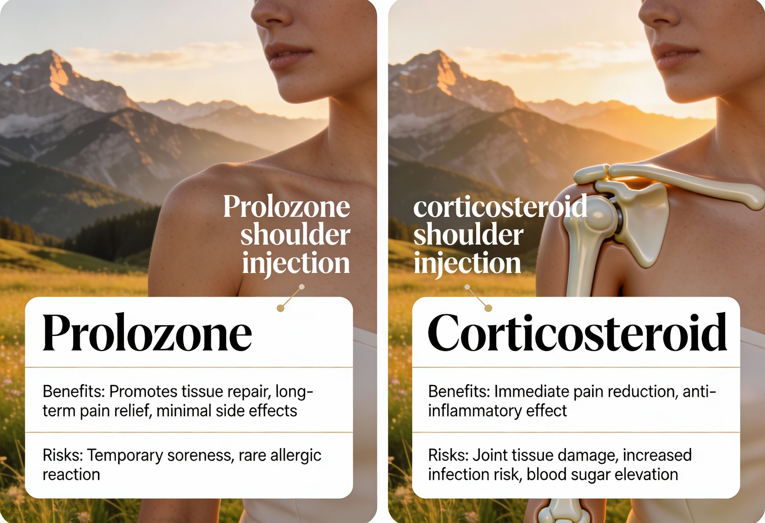 Comparison of regenerative Prolozone therapy versus corticosteroid injections for shoulder pain