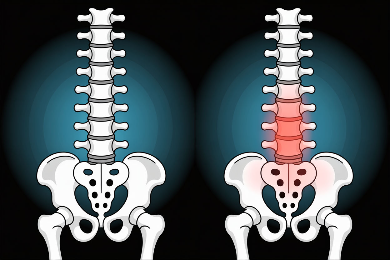 Comparison of stable spinal segment versus ligament instability in lumbar spine