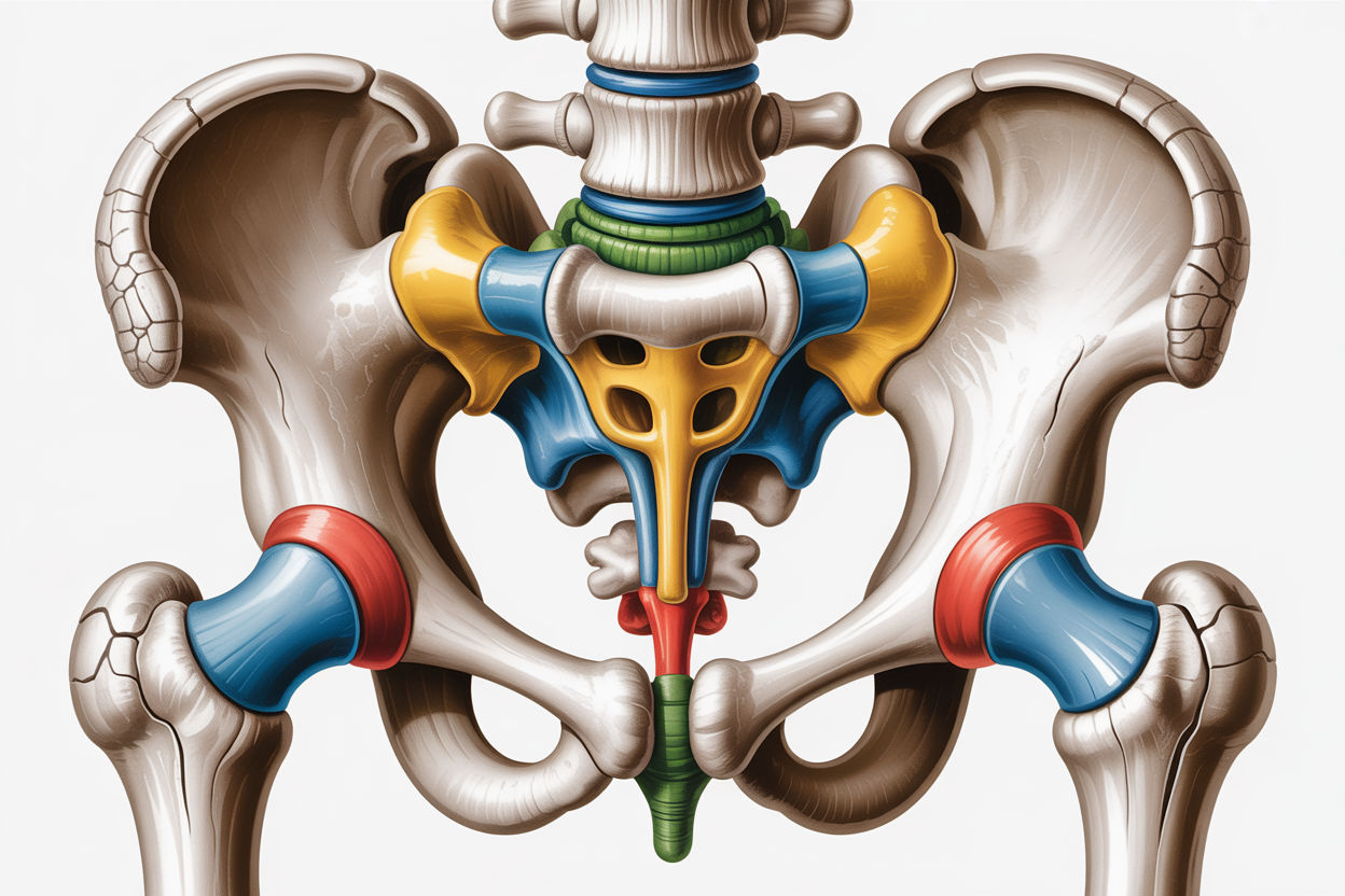 Iliolumbar and sacroiliac ligaments involved in chronic lower back pain