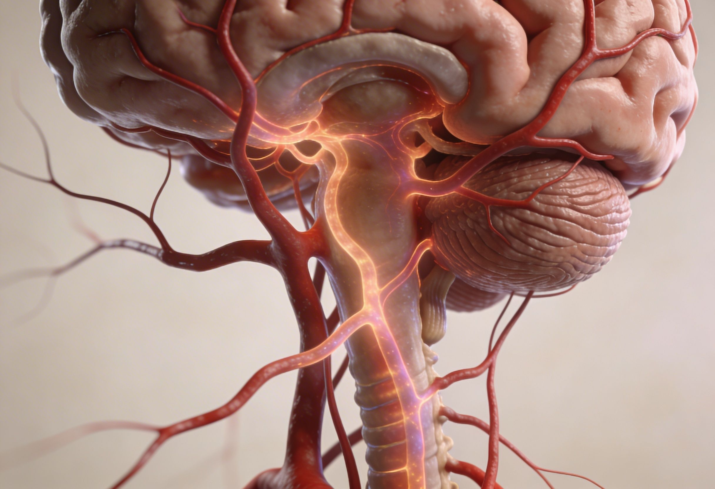 Improved cerebral circulation in major brain arteries during therapy