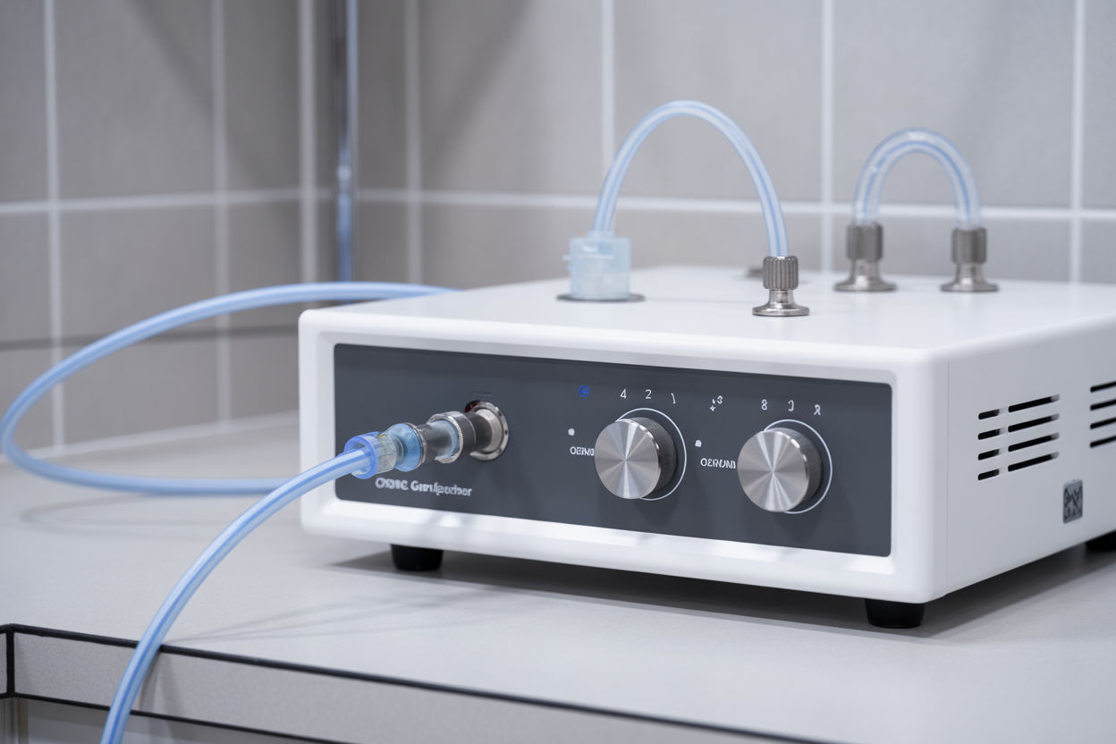 Medical ozone generator used in prolozone therapy treatment