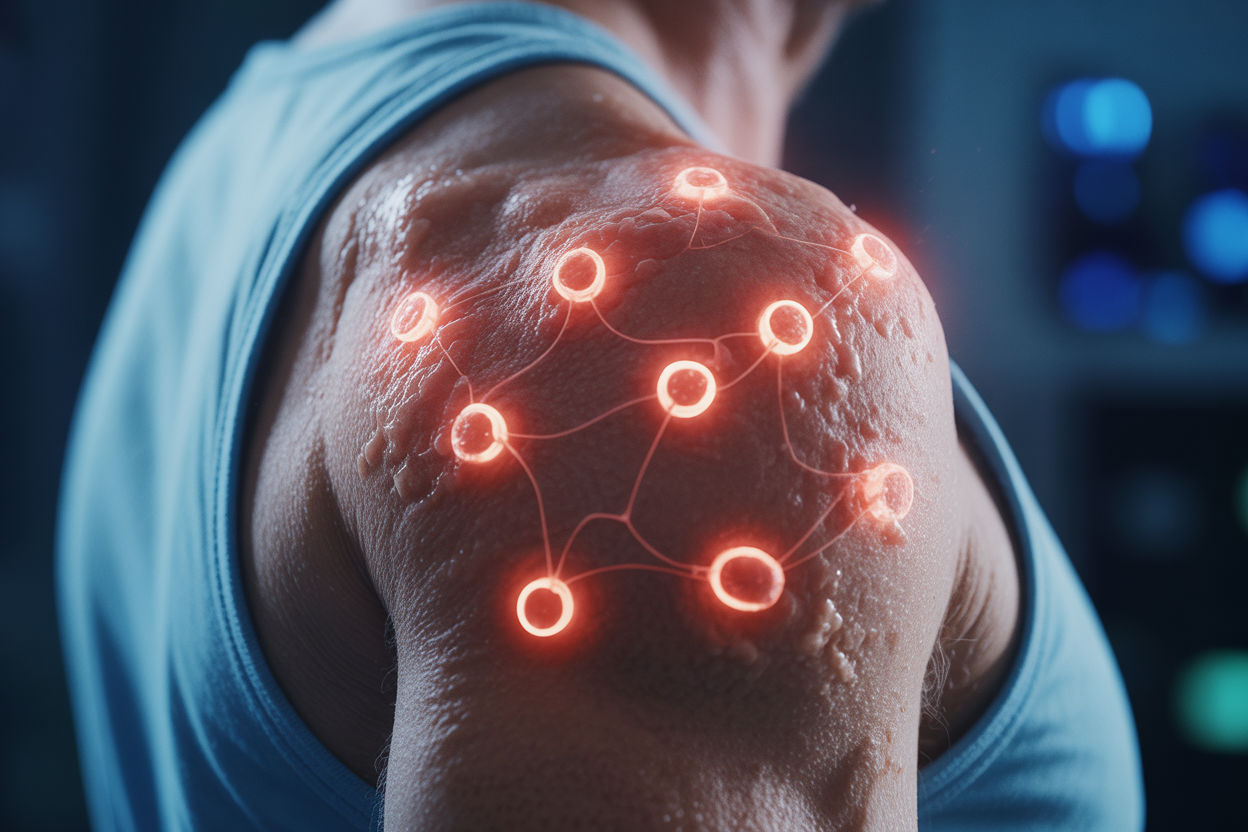 Ozone therapy improving oxygen delivery and mitochondrial function in shoulder tissues