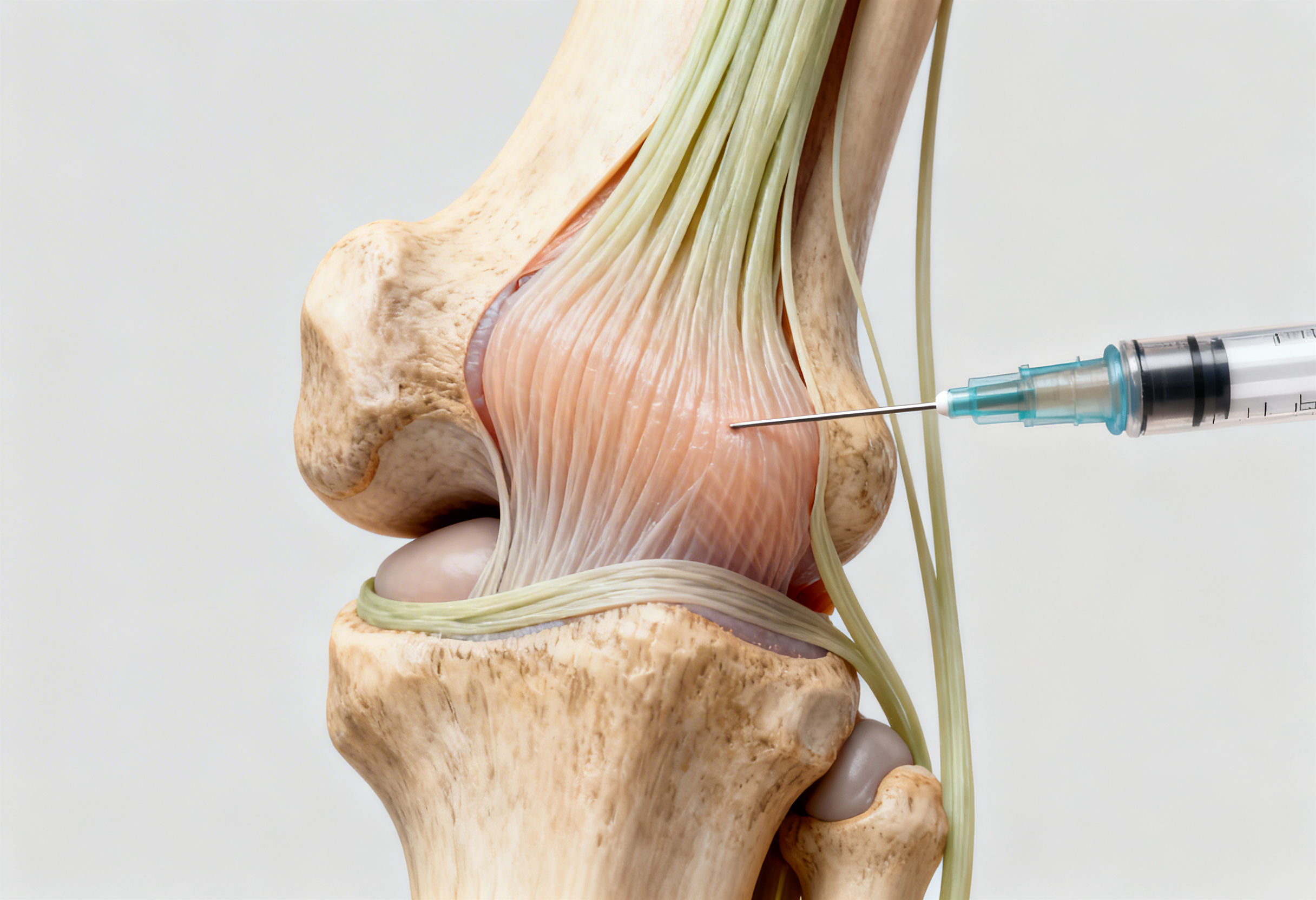 Prolotherapy injection at tendon insertion site for chronic tendon injury