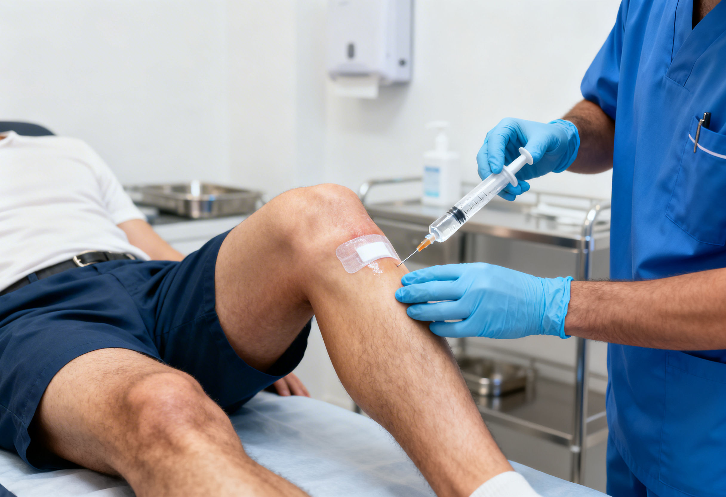 Prolotherapy injection treatment for knee osteoarthritis pain