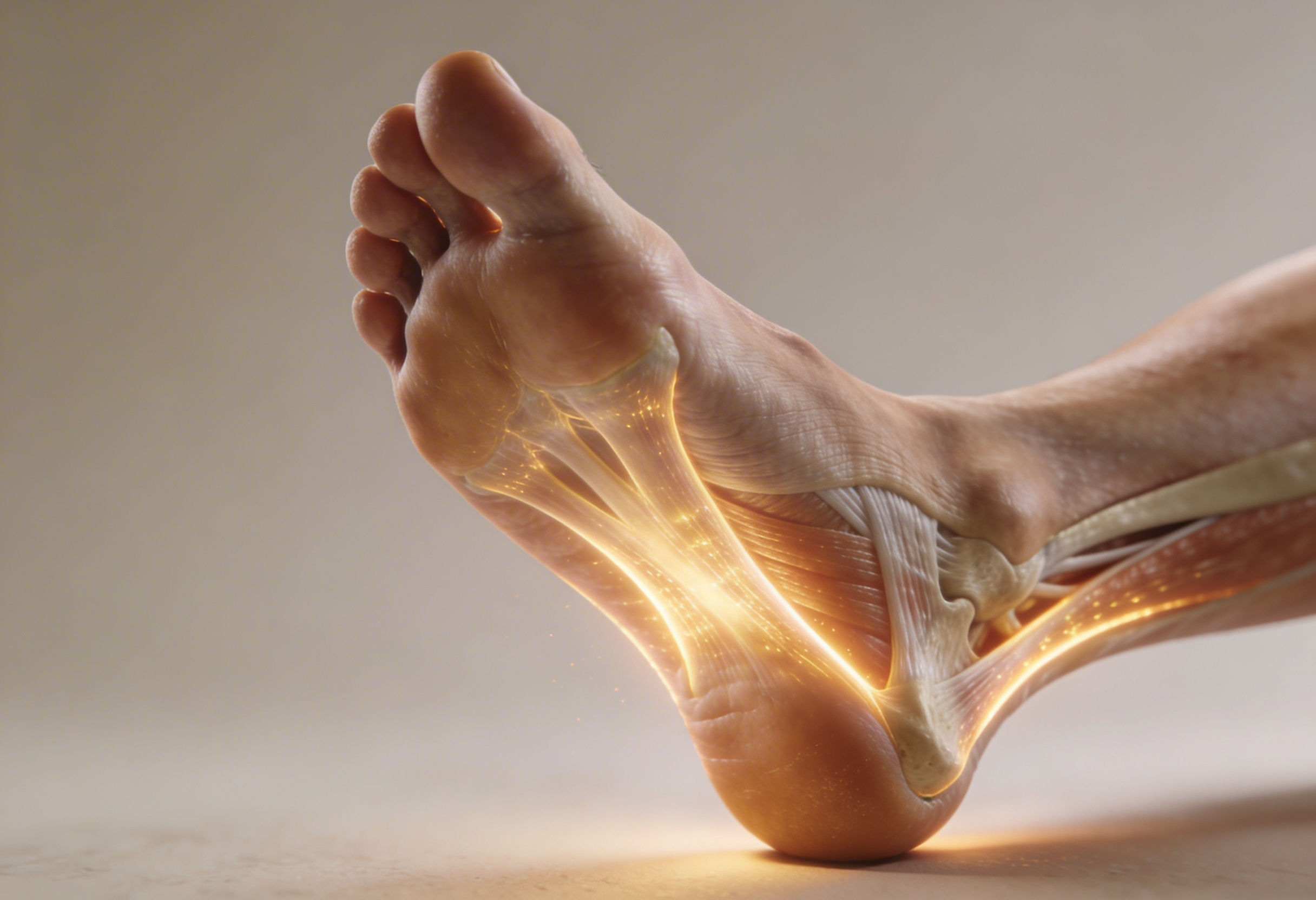 Prolotherapy stimulating healing in the plantar fascia for chronic heel pain