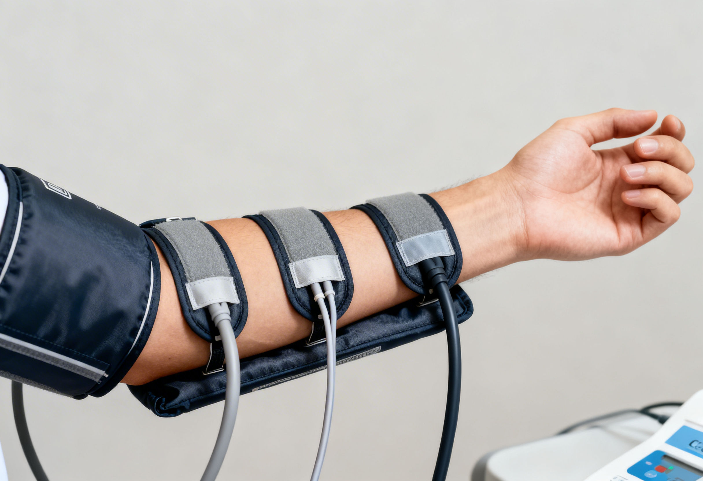 Sequential cuff inflation during ECP therapy improving blood circulation