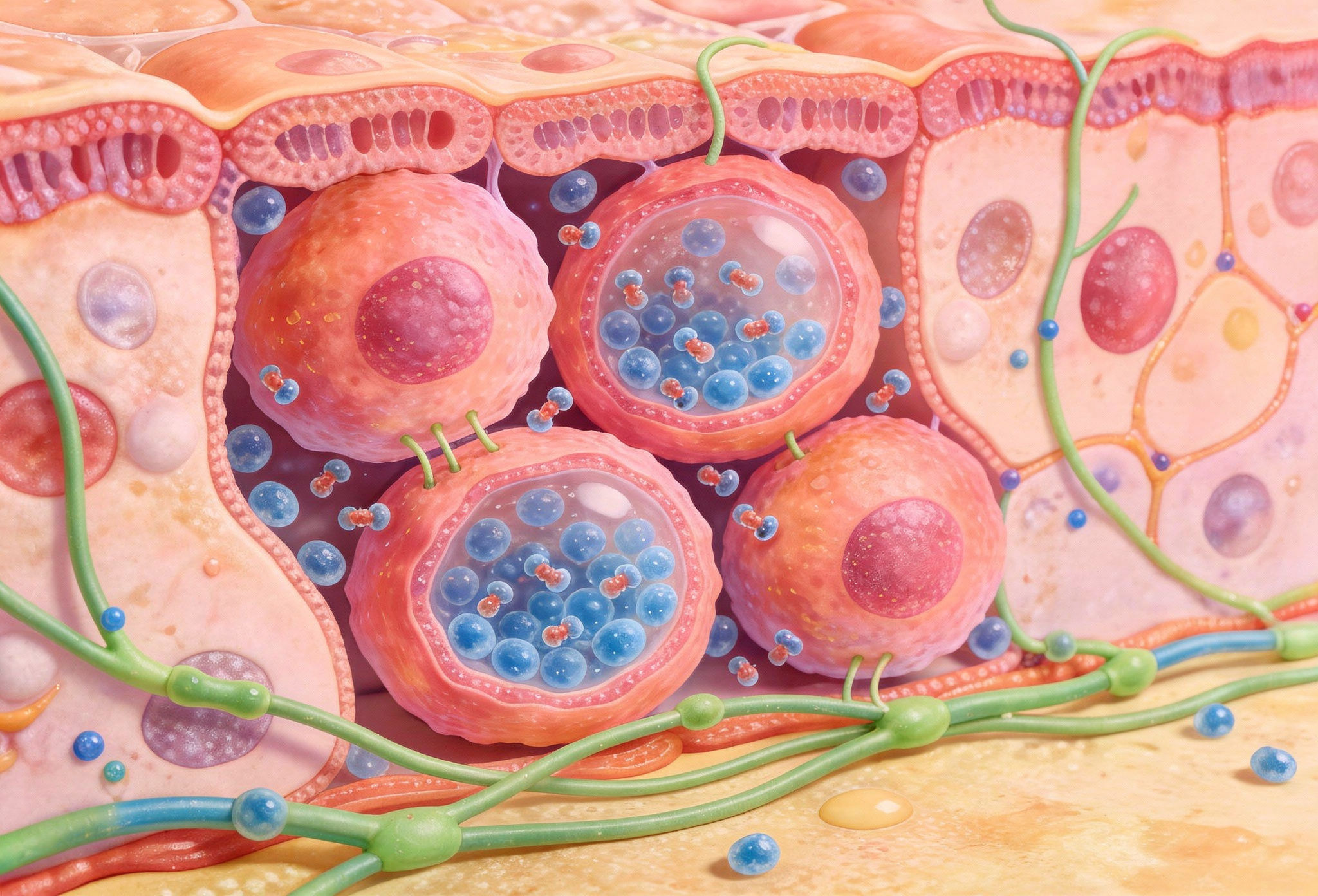 mast cell activation in gut lining releasing histamine causing nerve sensitivity and pain.jpeg