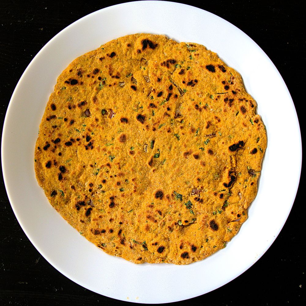 Besan (Chickpea Flour) Roti [Missi Roti]