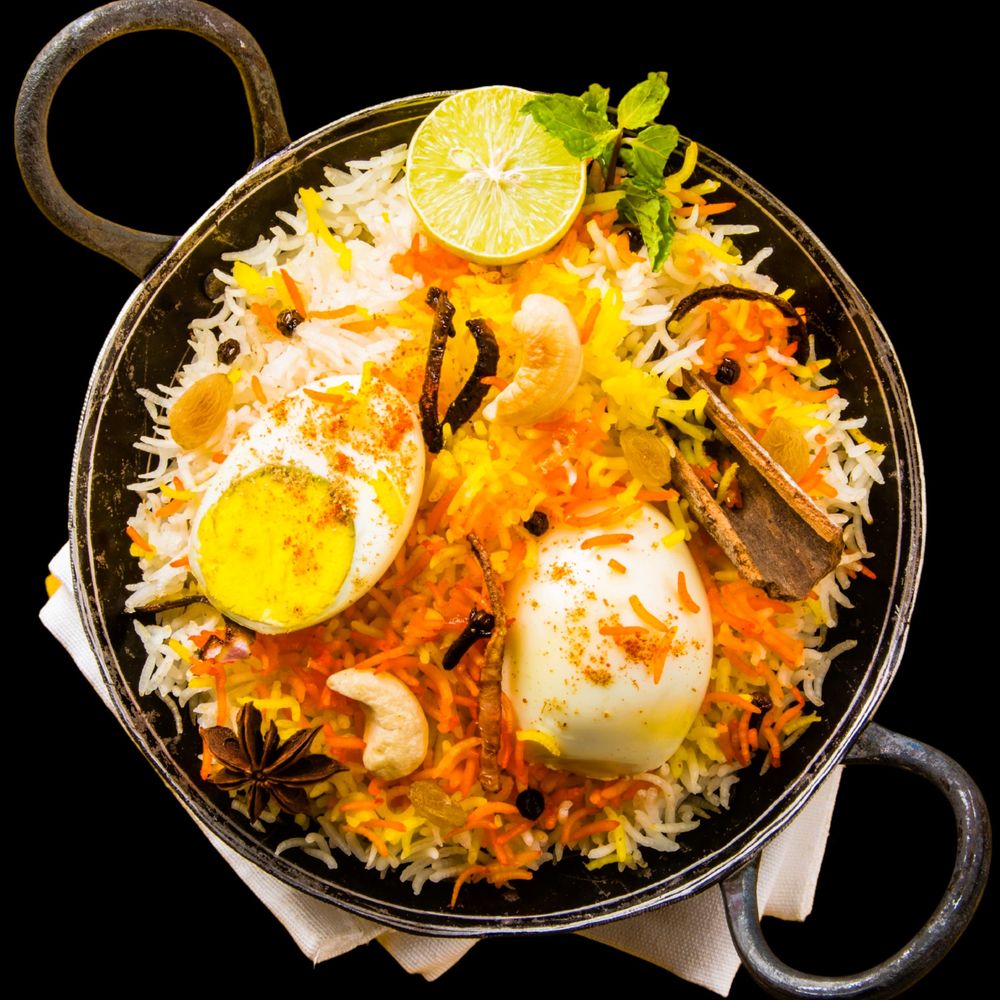 Egg Dum Biryani