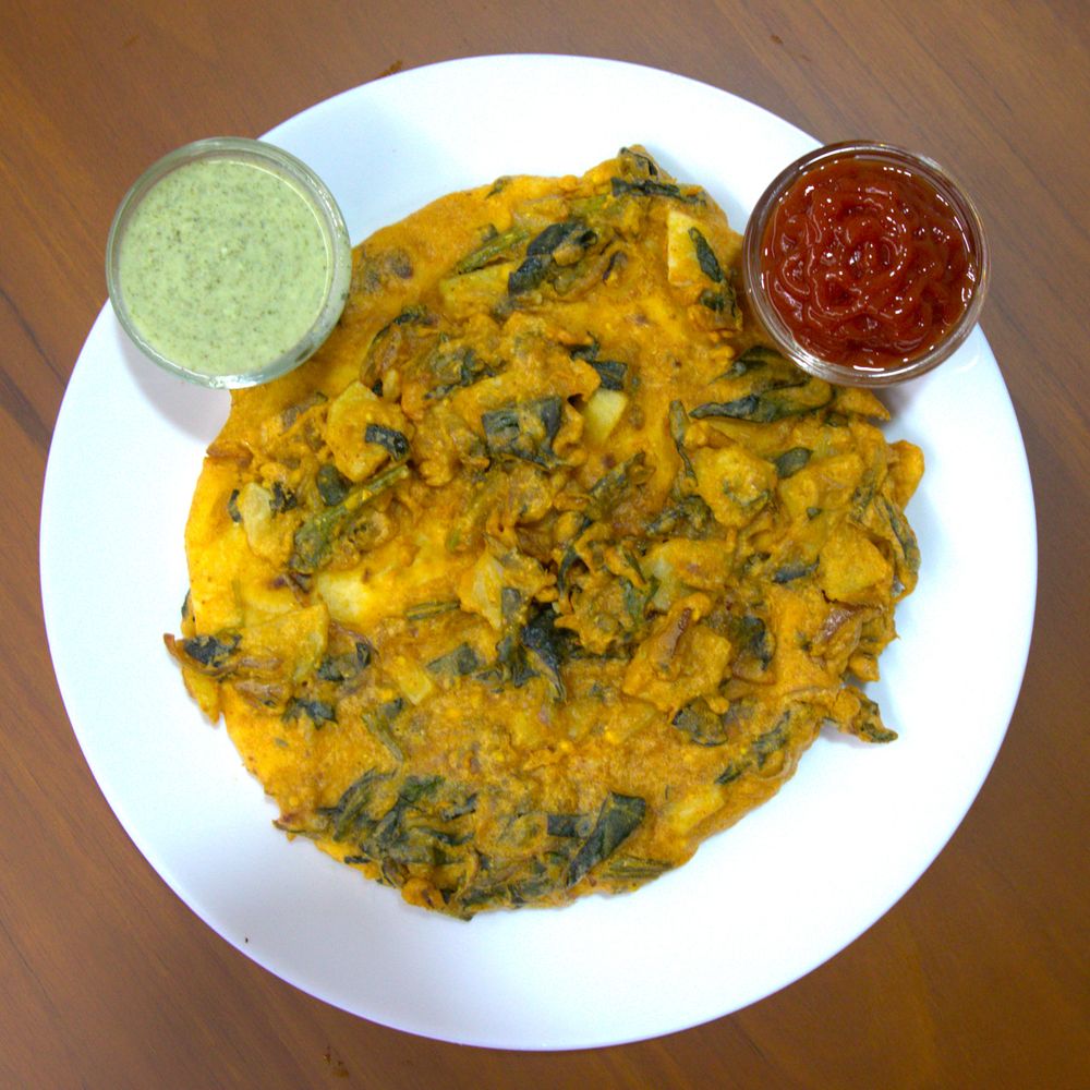Fried Pakora Naan