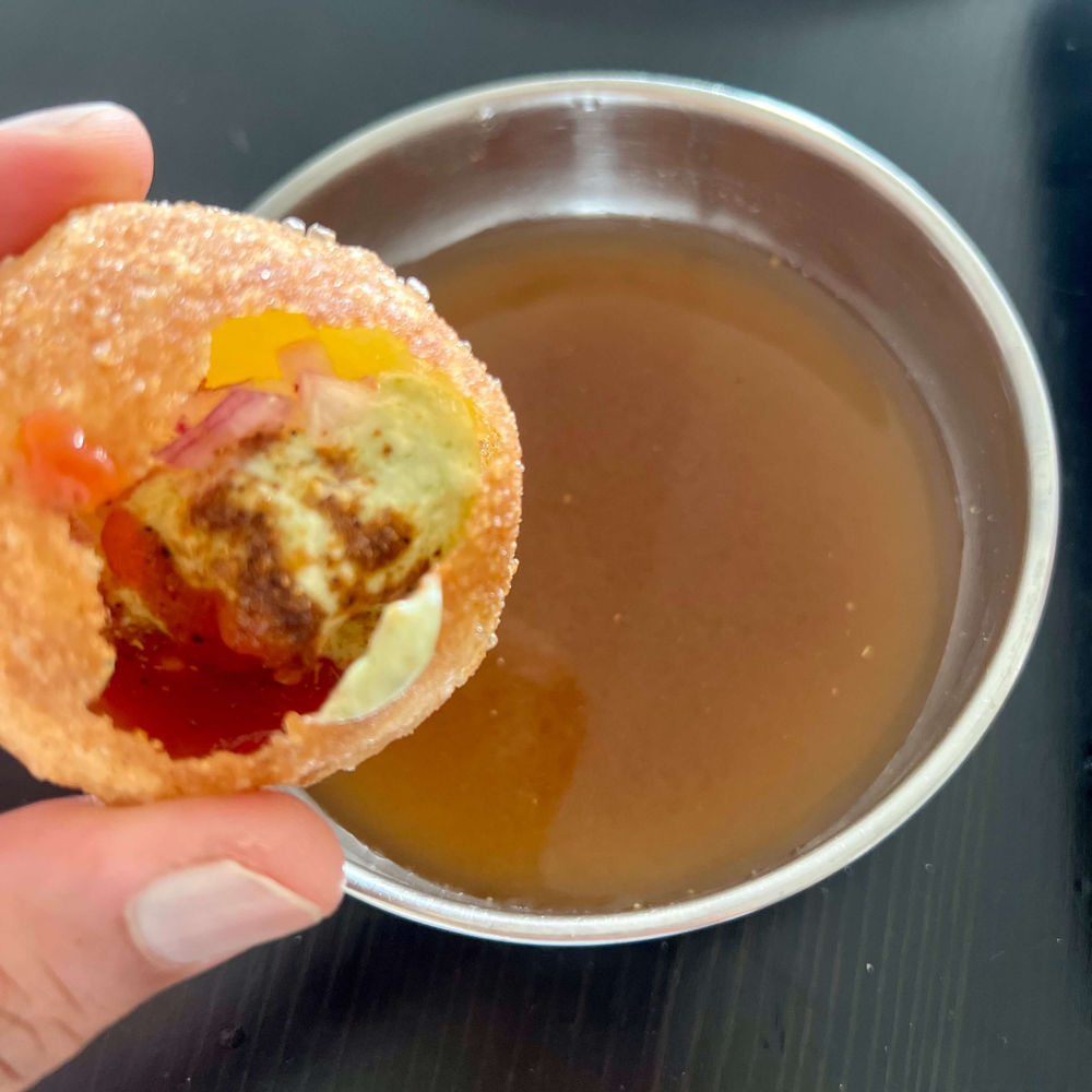 Gol Gappay (plate of 6)