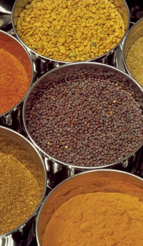 Fresh-ground masalas every morning