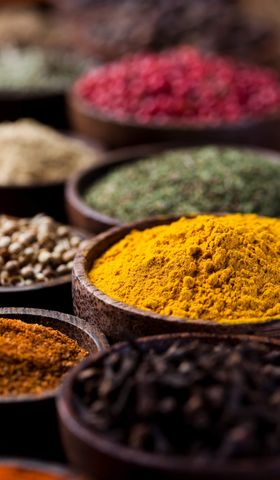 Premium whole spices, sourced weekly