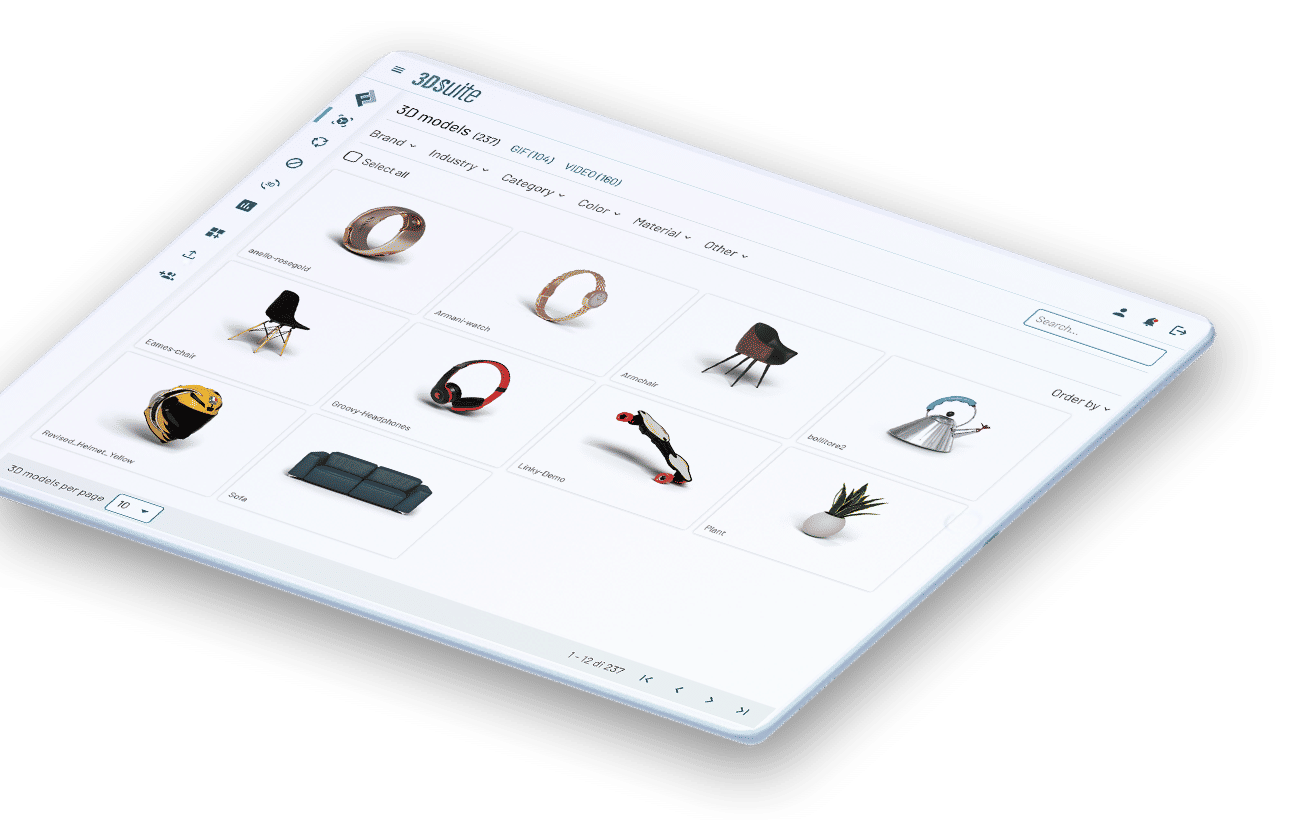 Digital Metamorphosis, 3D experience, 3D models, Digital Asset Manager, Augmented Reality, 3D Configurator, Virtual Try On, Future Fashion by Zakeke Group, 3DSuite, MTOSuite