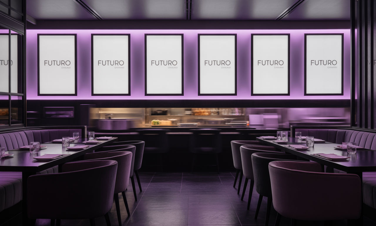 Busy Restaurant Scene