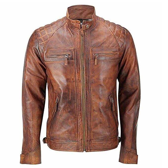 Men Leather Jackets Designs #JAM010