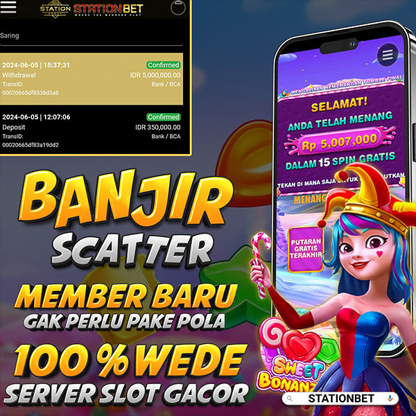 STATIONBET: Situs Judi Slot Online Gacor Hari Ini Gampang Maxwin
