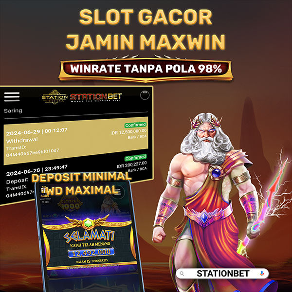 STATIONBET | Perkumpulan Game Slot Gacor Terpercaya Hari Ini 2024