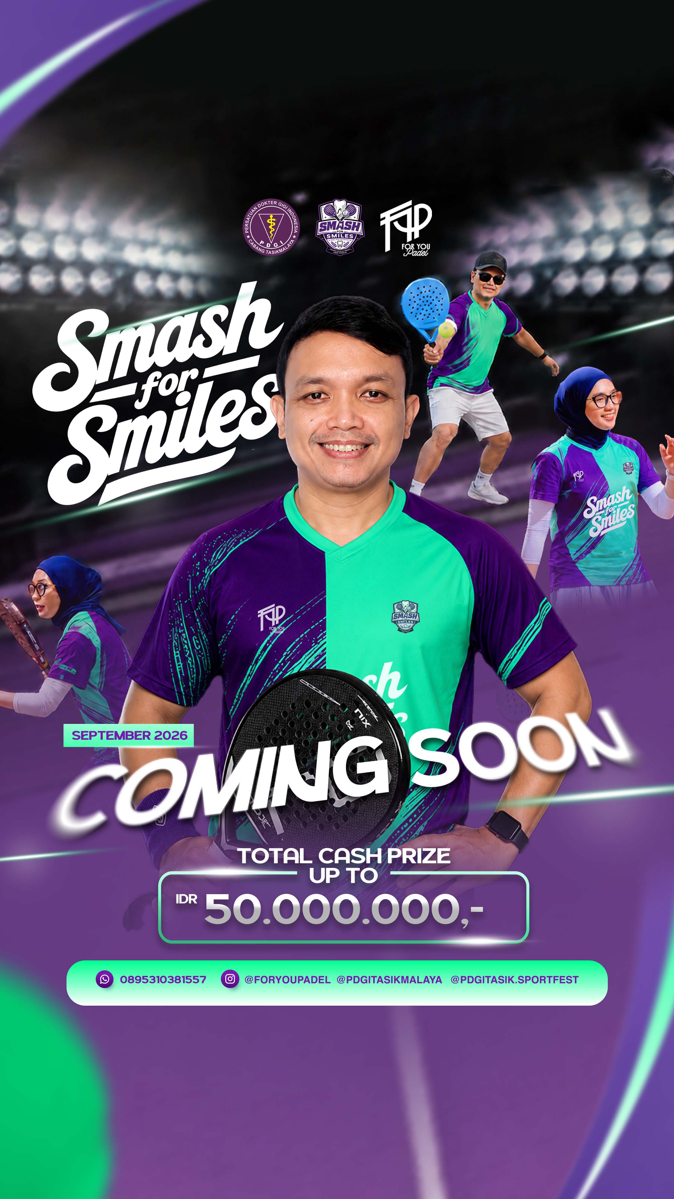 Poster Smash for Smiles