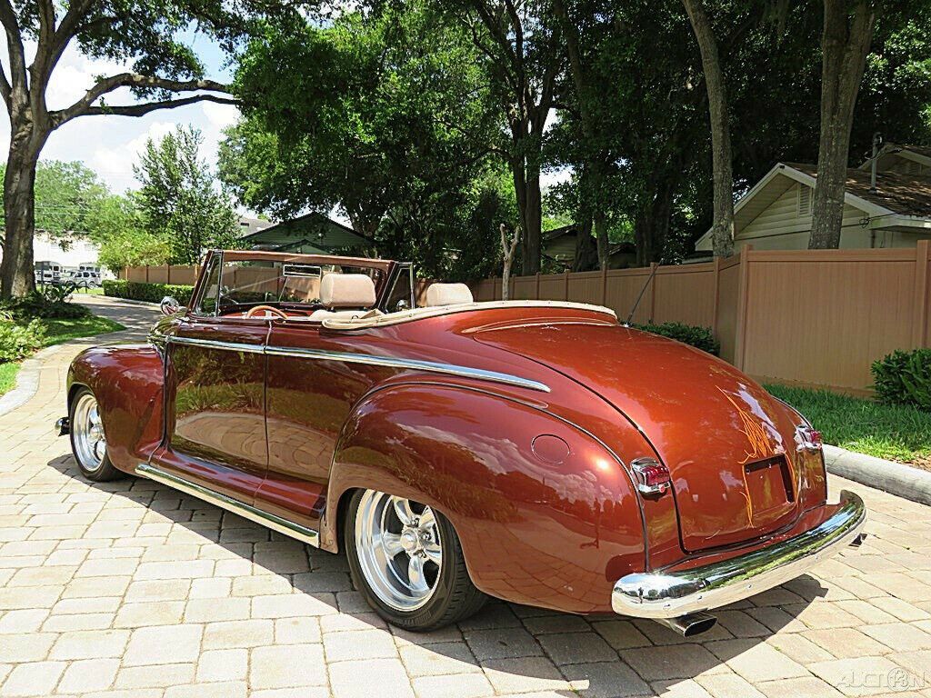 1948 Plymouth Deluxe Convertible custom [outstanding restomod]
