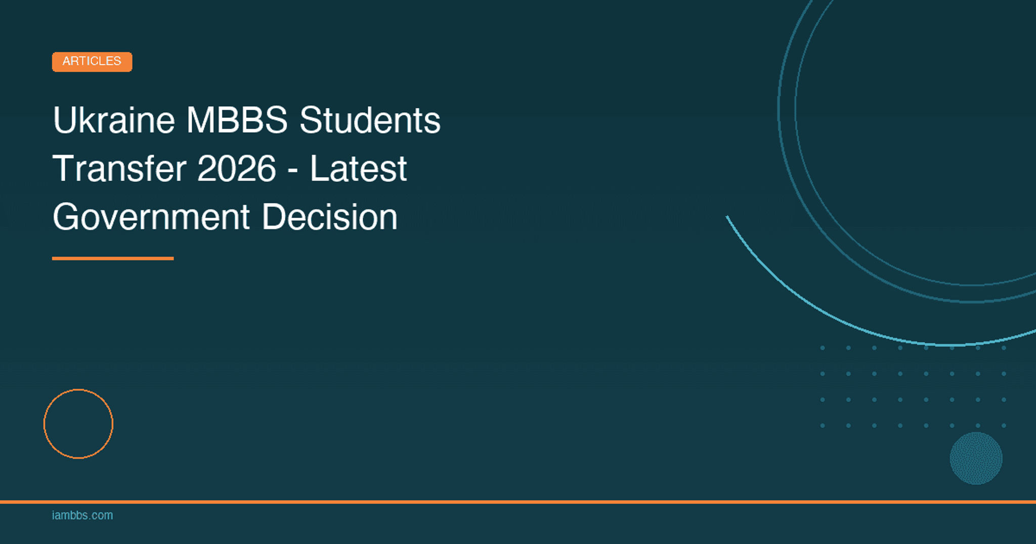 Ukraine MBBS Students Transfer 2026 - Latest Government Decision