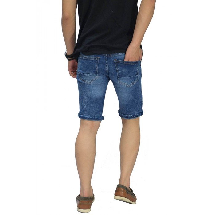  Celana Denim Short Ripped Blue Daftar Harga Terlengkap 