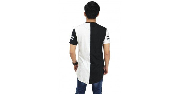 Longline T-Shirt VOG 9 White - Kaos Cowok