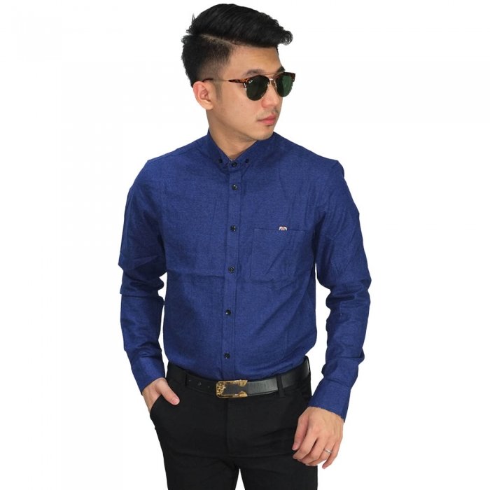  Kemeja Formal Executive Dark Blue Kemeja Formal