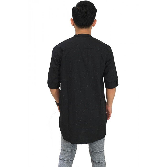  Baju  Koko Kurta  Gamis 3 4 Black Baju  Muslim Pakistan