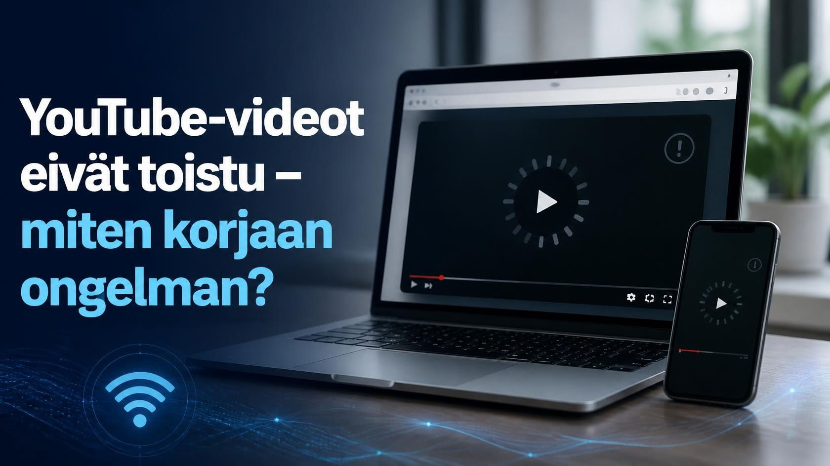 YouTube-videoni eivät toistu. Miten voin korjata ongelman?