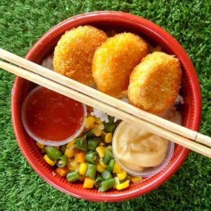 Ricebowl Teto 2 ( Ekkado Nuget Ayam)
