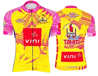 Maillot de cyclisme avec tissu technique aéré