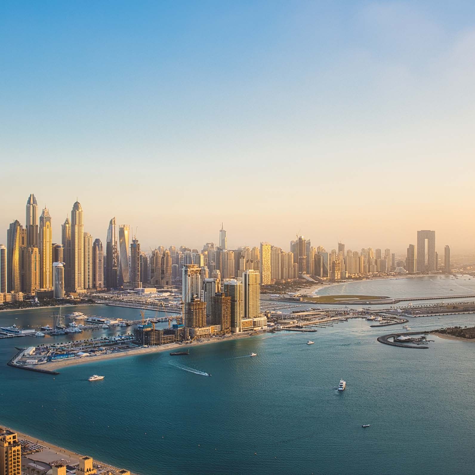 Dubai Harbour view
