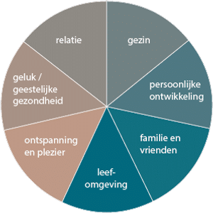 Invloed verslaving op levensgebieden