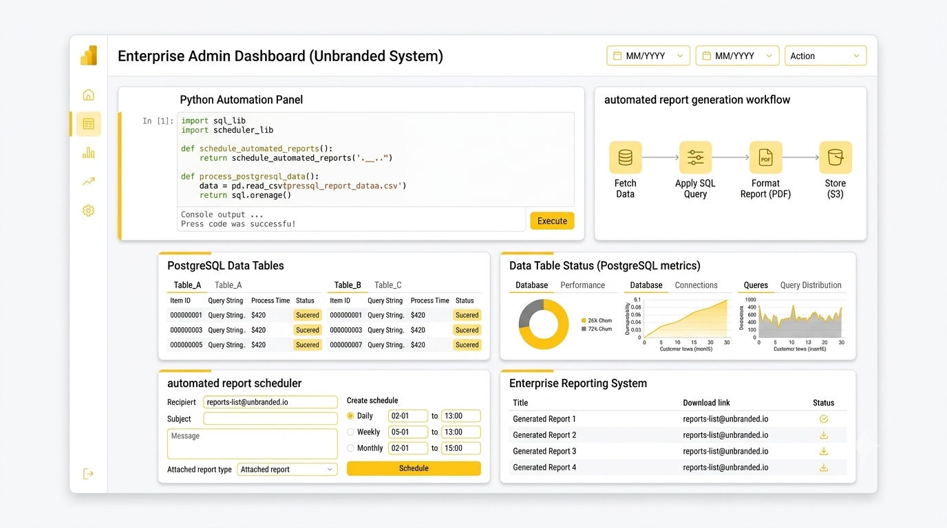 SQL Report Automation
