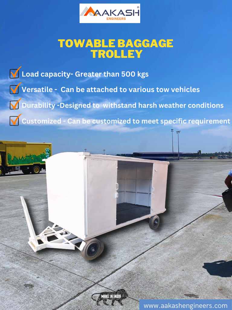 Airport Baggage Cart