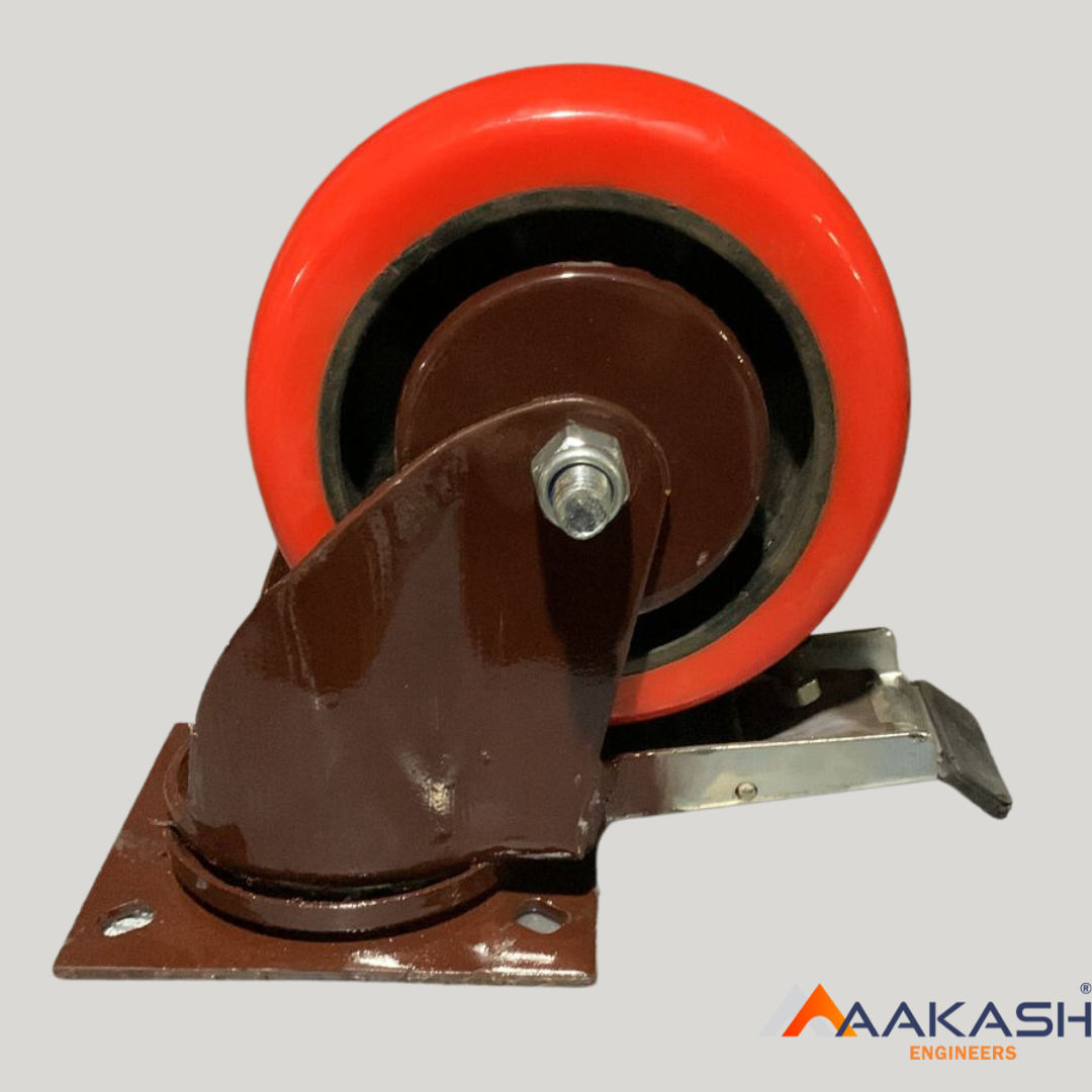 Medium Duty Caster Wheel- Pressed Steel