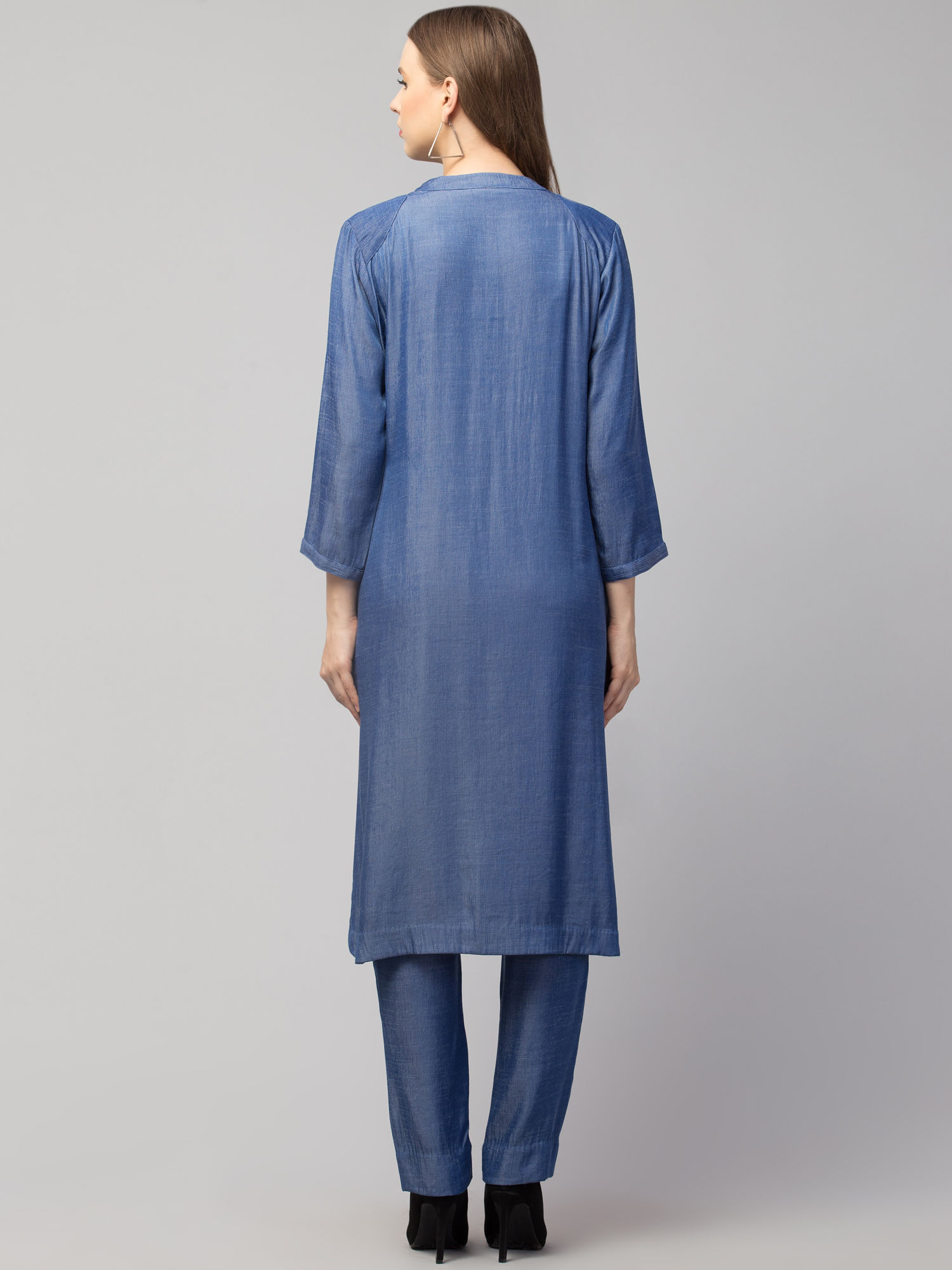 Women’s Solid Straight Coord set