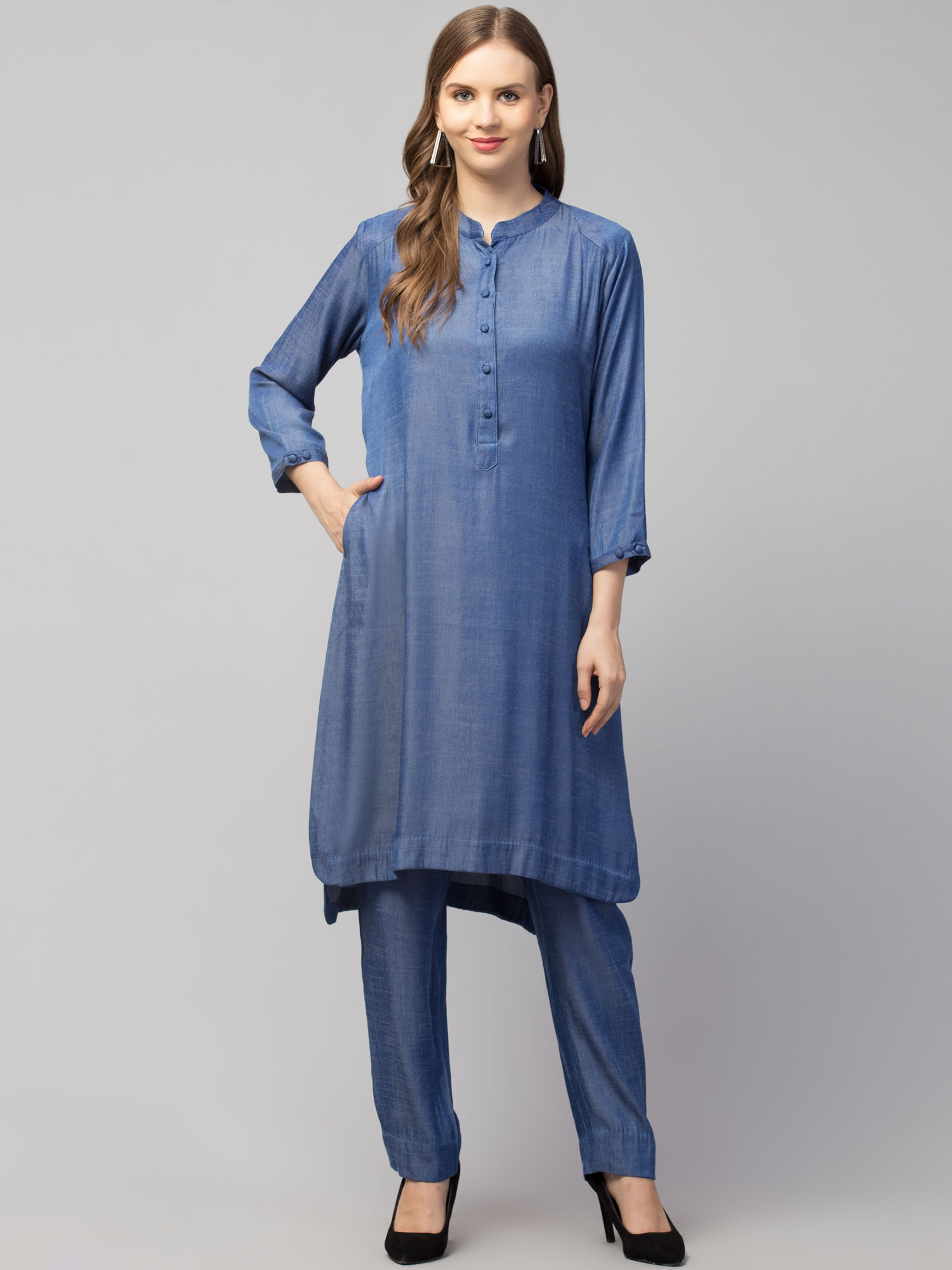 Women’s Solid Straight Coord set