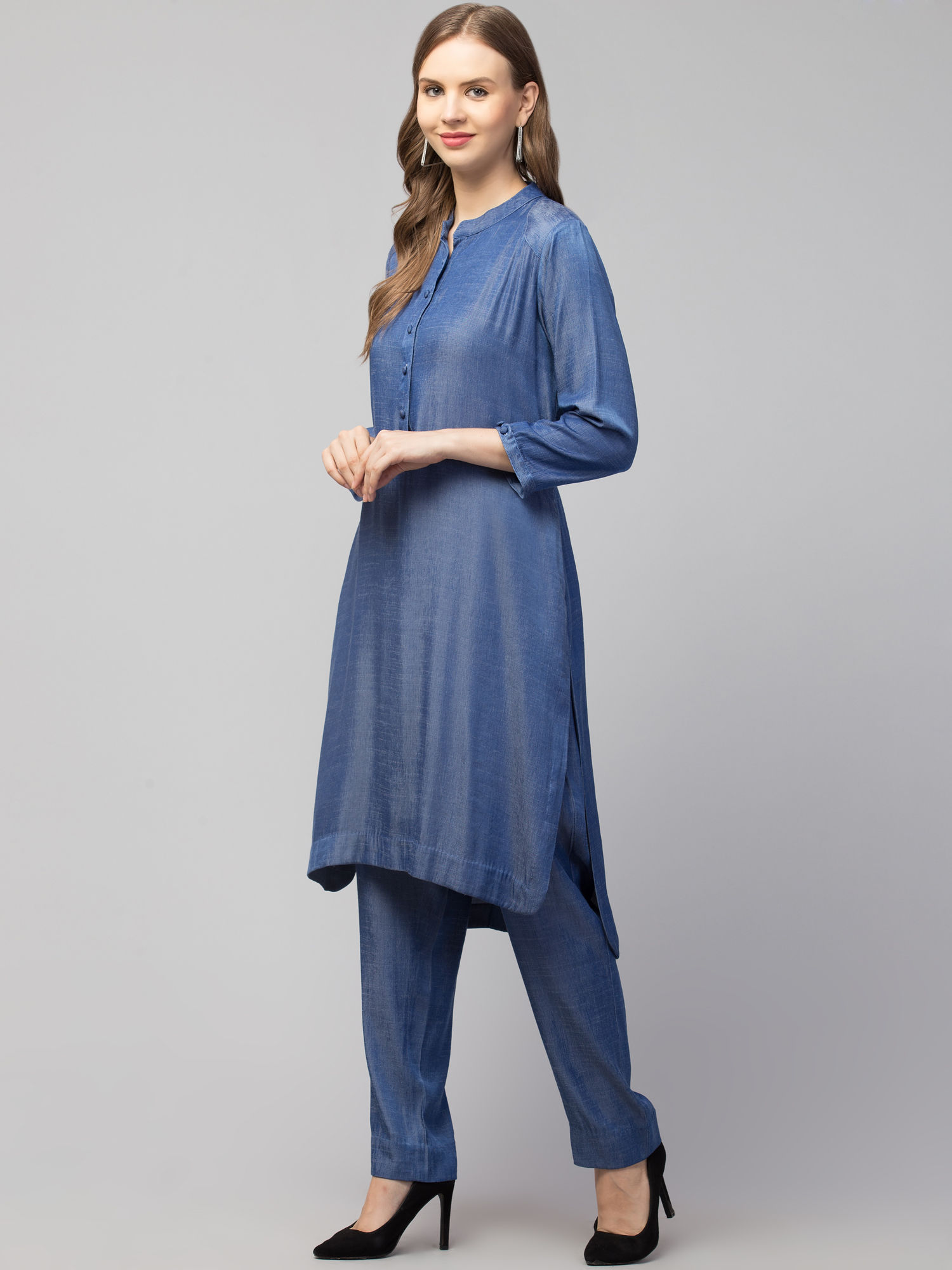 Women’s Solid Straight Coord set